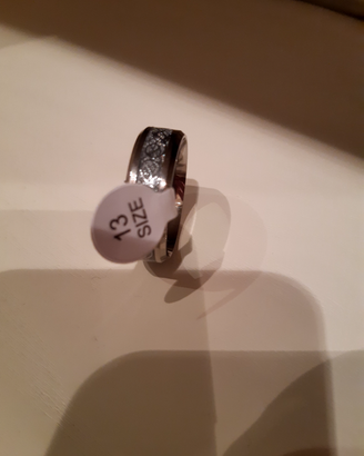 2 anelli e catenina in argento rosa
