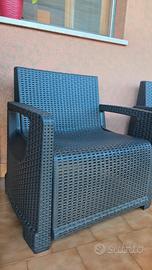 poltrone da giardino Arona NUOVE