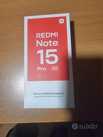 Xiaomi Redmi Note 15 Pro 5G 8 Gb Ram 256 gb