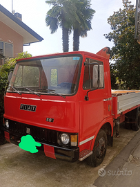 Camion Om 50 con gru e cestello