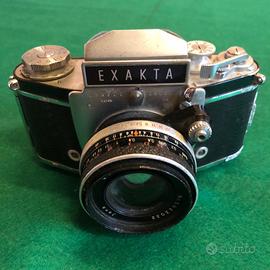Fotocamera Exakta Vintage 1963 e il 1967.