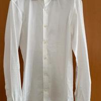 Camicia uomo bianca o blu Salvatore Ferragamo