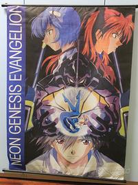 Poster su tela personaggi Neon Genesis Evan 75x105