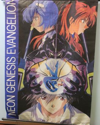 Poster su tela personaggi Neon Genesis Evan 75x105