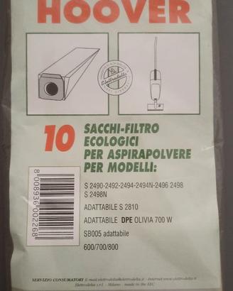 sacchetti scopaelettrica HOOVER E18