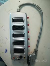 2 presa scart, 1 scart selettore a 5, 1 prolunga