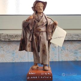 Cartapesta Leccese statuina vintage 23 cm