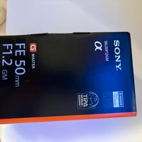 Obiettivo Sony 50mm F1.2 (NUOVO)