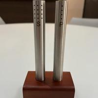 Set sale pepe 2 pezzi in acciaio inox