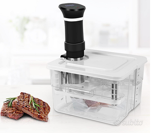 Sous Vide Contenitore Set 12L con Coperchio e grig