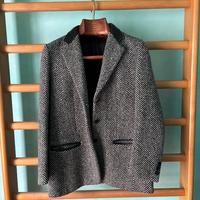 Cappotto corto di Lana e Pelle di Paolo Tonale