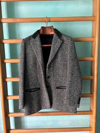 Cappotto corto di Lana e Pelle di Paolo Tonale