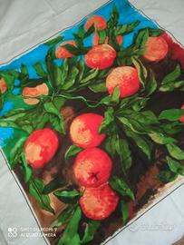 Foulard con riproduzione Guttuso 