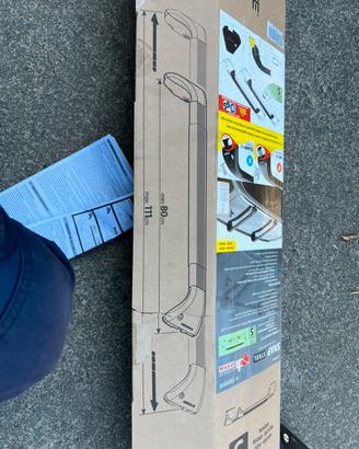 BARRE PORTATUTTO NORDRIVE SNAP STEEL MISURA S