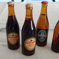 4 mini bottiglie di birra