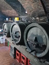 Botti in legno di castagno