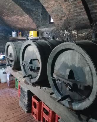 Botti in legno di castagno