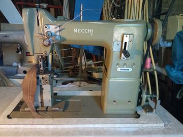 Macchina per cucire colonna 2 aghi, triplice trasp
