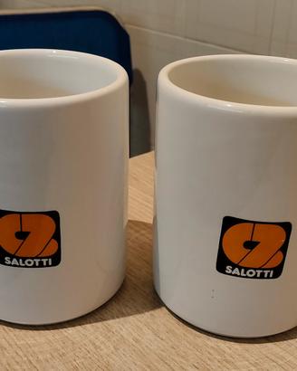 Coppia Tazze Vintage C2 Salotti - Ceramica TV