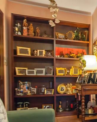 libreria noce scuro