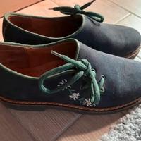 Scarpe tirolesi fatte a mano