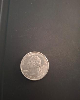 Moneta quarto di dollaro 