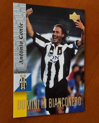 Card Antonio Conte Juventus 1998 Upper Deck n.54