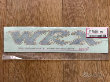 Adesivo originale wrx sti gc8