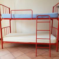 LETTO A CASTELLO IN METALLO