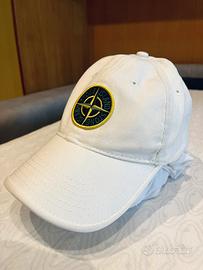 Cappello in Reps - Stone Island - Bianco - L