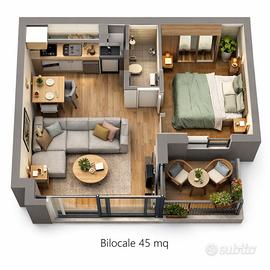 Bilo 45mq RISTRUTTURATO 650EU - Zona COVERCIANO