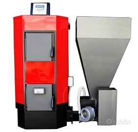 Caldaia Biomassa Policombustibile con sanitario in