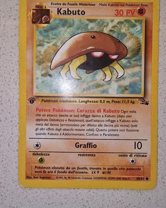 Originale Kabuto prima edizione Fossil FO 50/62