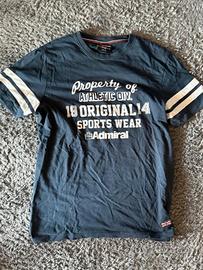 Admiral t-shirt uomo blu varsity Athletic Div M