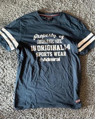 Admiral t-shirt uomo blu varsity Athletic Div M