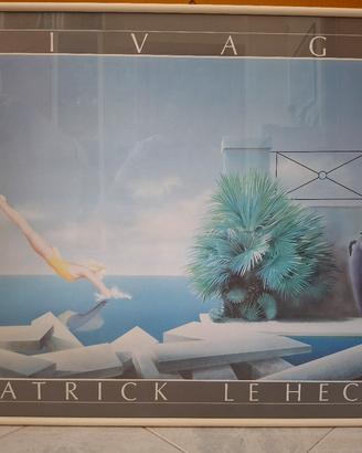 Quadro con cornice bianca Rivage Patrick Le Hec'H