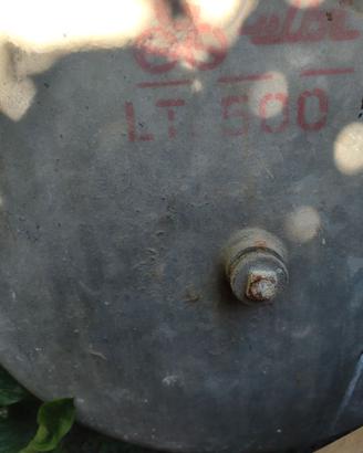 Serbatoio zincato 500 litri