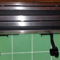 PORTA ROTOLO CARTA - Alluminio - Pellicola