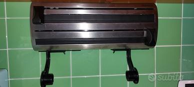 PORTA ROTOLO CARTA - Alluminio - Pellicola