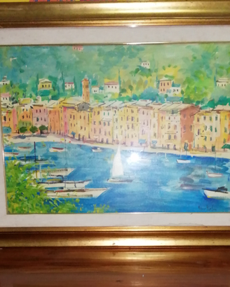 Quadro su tela. PORTOFINO