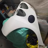 smart 451 2007 parafango bianco