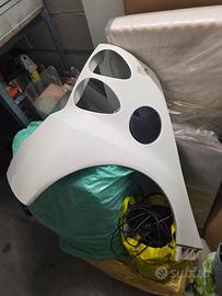 smart 451 2007 parafango bianco