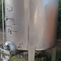 Serbatoio inox uso alimentare da 3500 litri
