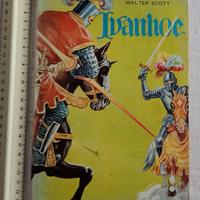 IVANHOE libro per ragazzi vintage  ed. Boschi 1970