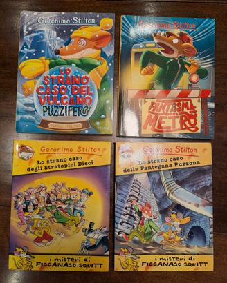 Lotto 4 Geronimo Stilton - Ficcanaso Squitt e Stor
