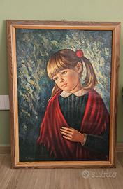 Quadro F. Barly - Crying Girl