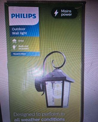PHILIPS OUTDOOR WALL LIGHT – NUOVA SIGILLATA