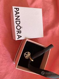 Charm originale pandora con scatola - albero vita