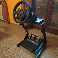 Logitech g29  Driving force con sopporto