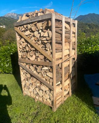 Bancale legna secca per stufa